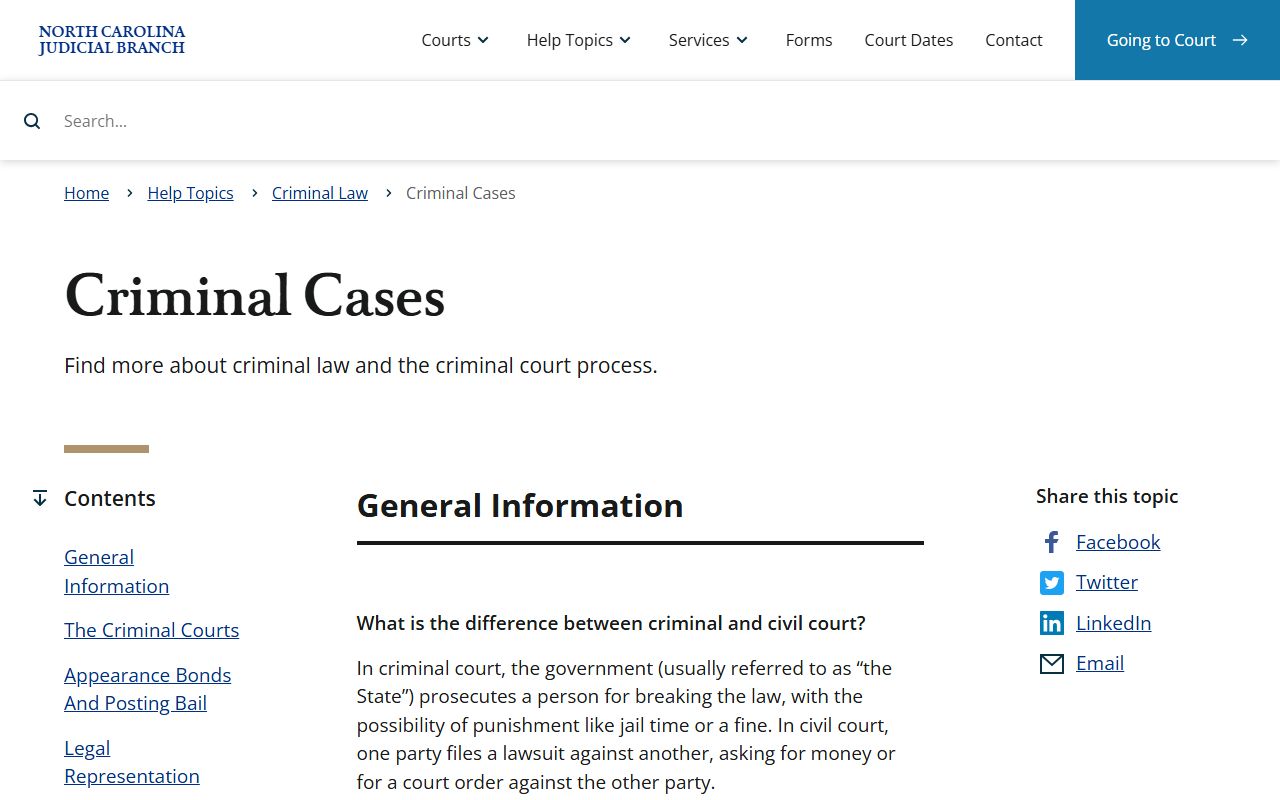 Alexander County criminal court records criminal case process