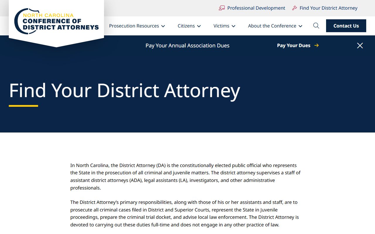 Alexander County criminal court records District Attorney directory