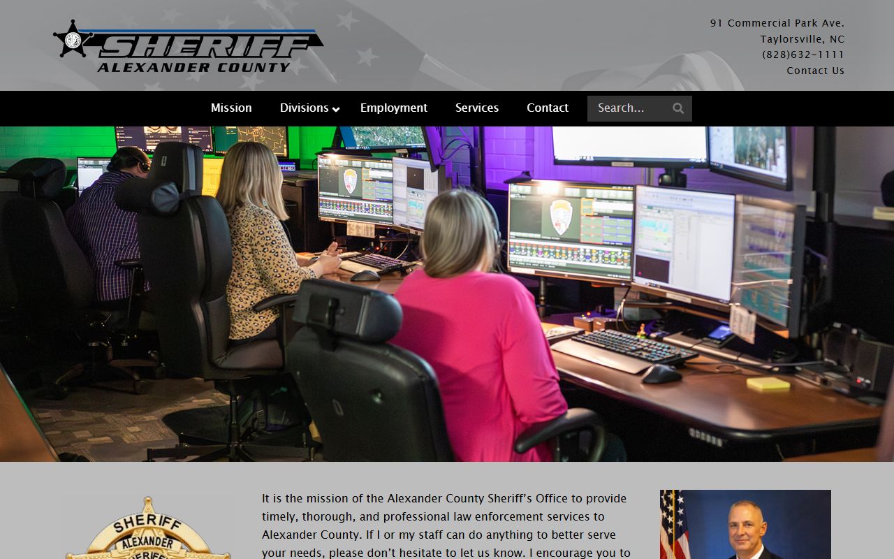 Alexander County court records Sheriff's Office